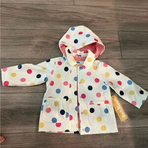 OshKosh Polka dot raincoat 🩷